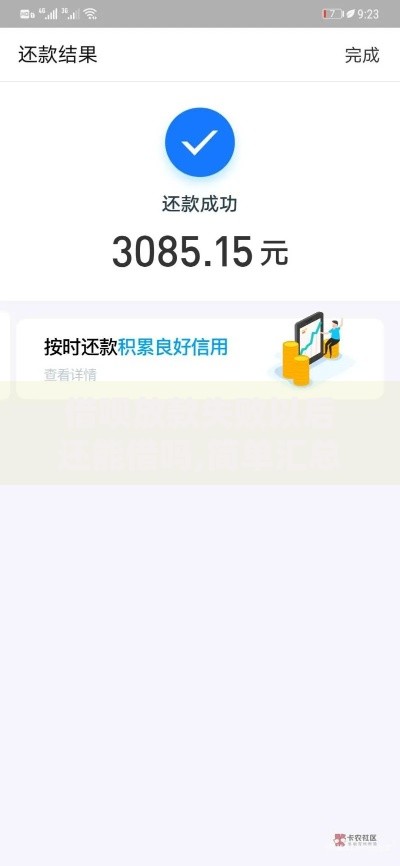 借呗放款失败以后还能借吗,简单汇总5个黑户夜晚下款秒审核的平台