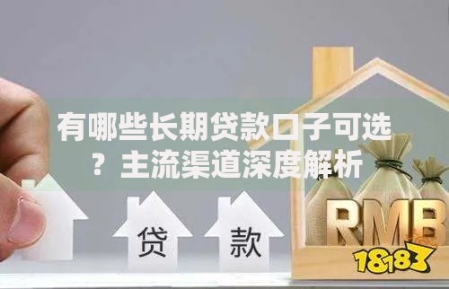有哪些长期贷款口子可选？主流渠道深度解析