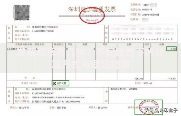 发票税率有几种？不同场景下的计算方式与避坑指南