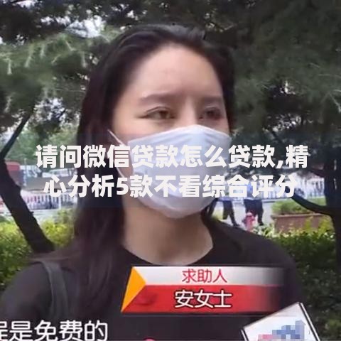 请问微信贷款怎么贷款,精心分析5款不看综合评分的贷款平台