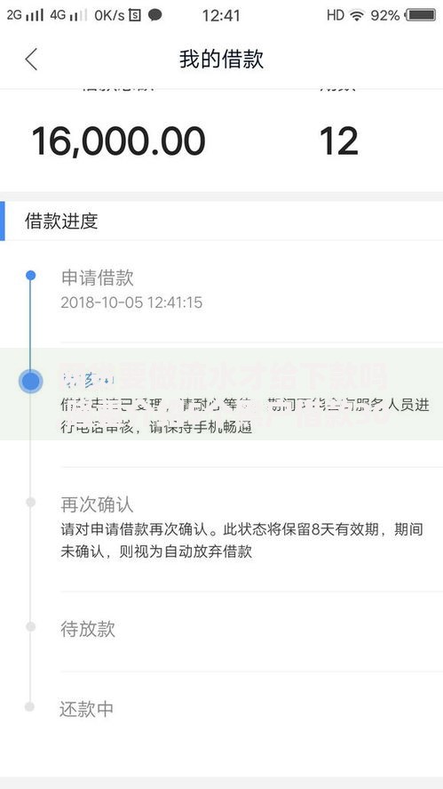 网贷要做流水才给下款吗,隆重介绍5个黑户借款3000马上到账的口子