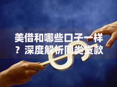 美借和哪些口子一样？深度解析同类贷款平台对比