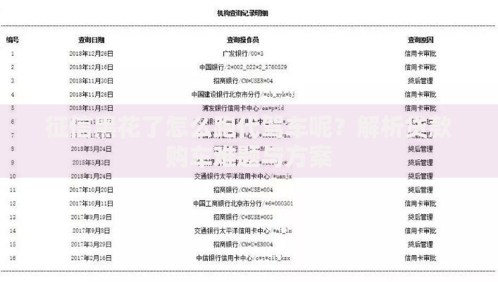 征信黑花了怎么跑代驾车呢？解析贷款购车难题与方案