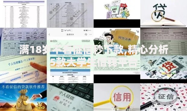 满18岁不看征信秒下款,精心分析5款大学生借钱平台
