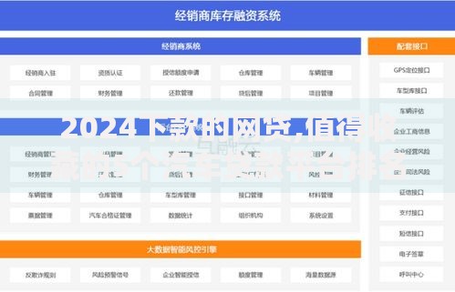 2024下款的网贷,值得收藏的5个汽车贷款平台排名不分先后前十