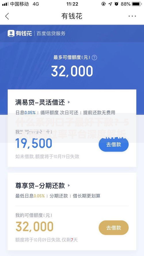 什么系列口子最好下款？5大高通过率平台深度解析