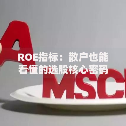 ROE指标:散户也能看懂的选股核心密码 ROE指标:散户也能看懂的选股核心密码