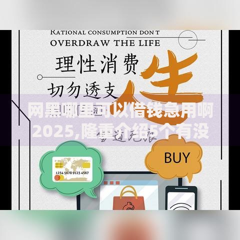 网黑哪里可以借钱急用啊2025,隆重介绍5个有没有不看征信的平台借钱