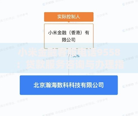 小米金融客服电话9558：贷款服务咨询与办理指南