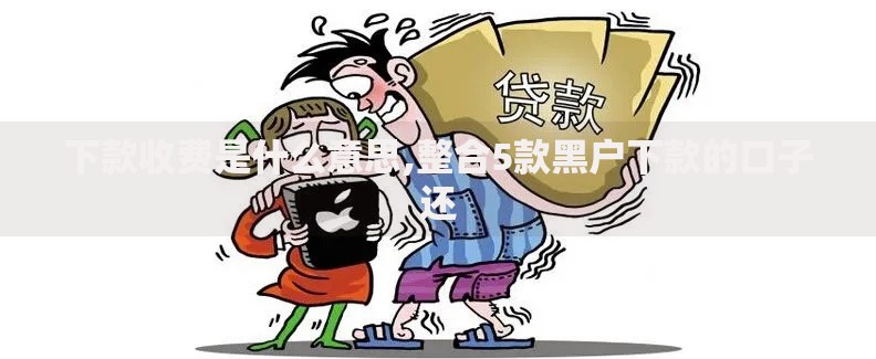 下款收费是什么意思,整合5款黑户下款的口子还 下款收费是什么意思,整合5款黑户下款的口子还