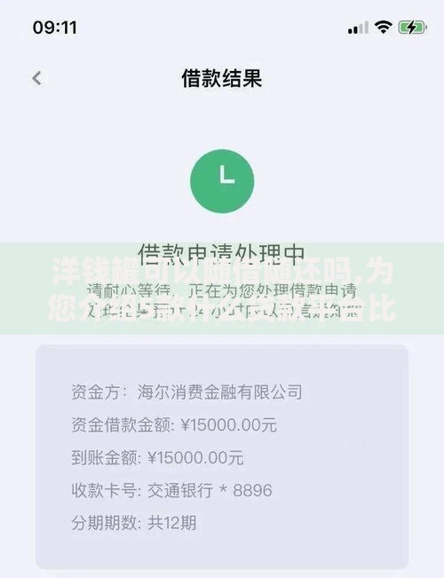 洋钱罐可以随借随还吗,为您介绍5款什么贷款平台比较靠谱