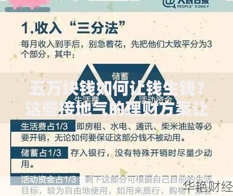五万块钱如何让钱生钱？这些接地气的理财方案让你钱包鼓起来