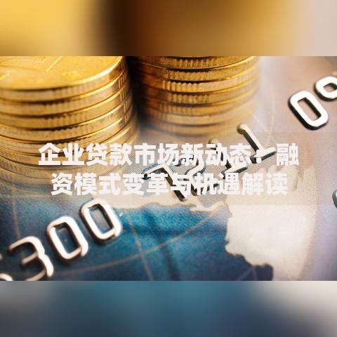 企业贷款市场新动态：融资模式变革与机遇解读