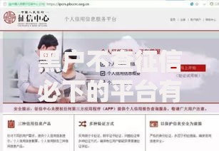 黑户不查征信必下的平台有哪些正规渠道推荐