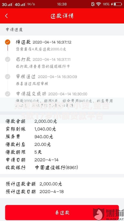 无视黑白的秒下小贷,整合5款17岁小额贷款平台