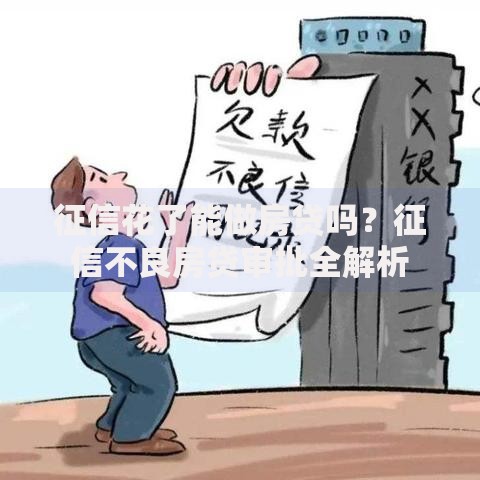 征信花了能做房贷吗？征信不良房贷审批全解析