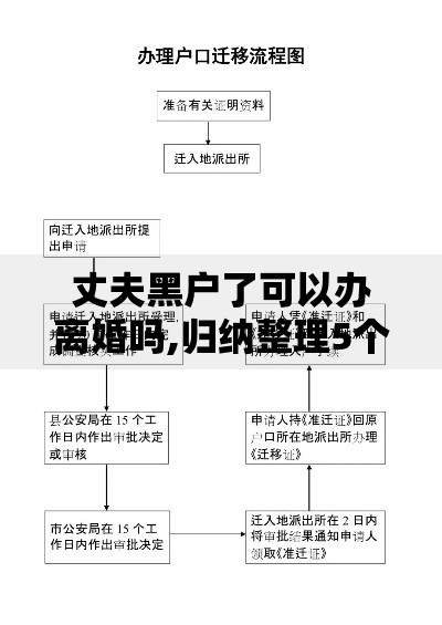 丈夫黑户了可以办离婚吗,归纳整理5个2025年12月放水口子