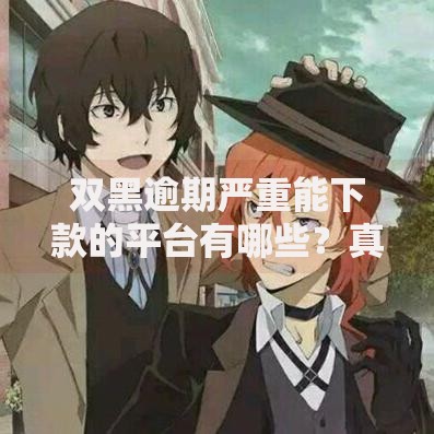 双黑逾期严重能下款的平台有哪些?真实渠道深度解析 双黑逾期严重能下款的平台有哪些?真实渠道深度解析