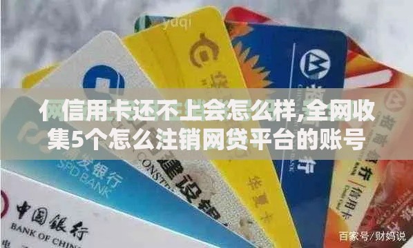 亻信用卡还不上会怎么样,全网收集5个怎么注销网贷平台的账号