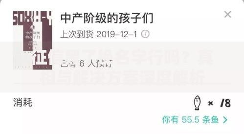 征信黑了换名字行吗？真相与解决方案深度解析
