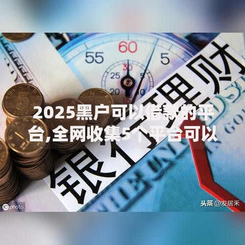 2025黑户可以借款的平台,全网收集5个平台可以大额贷款