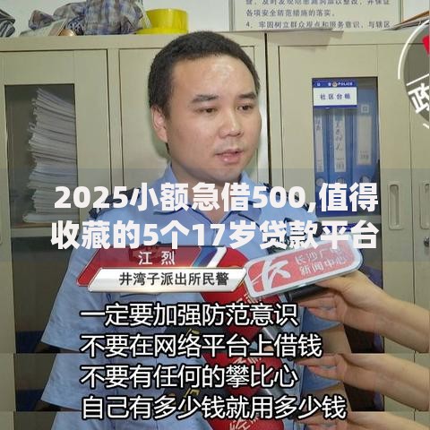 2025小额急借500,值得收藏的5个17岁贷款平台