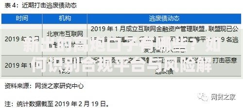 新出的高炮口子有哪些？如何识别合规平台与风险解析