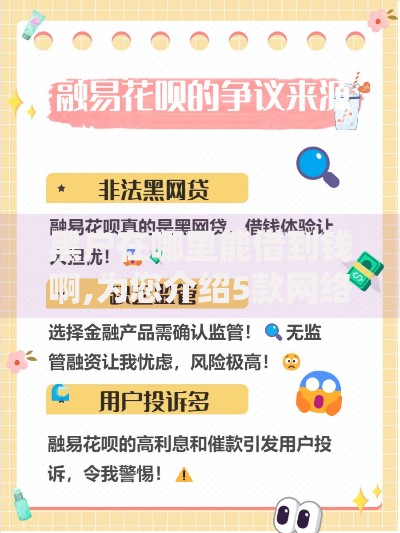 黑户在哪里能借到钱啊,为您介绍5款网络贷款平台