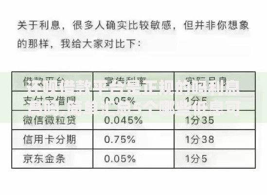 还呗借款平台是正规的吗利息高吗,简单汇总5个哪些低息可靠可以分12期以上的借款平台