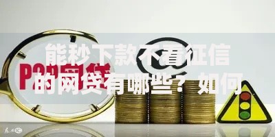 能秒下款不看征信的网贷有哪些?如何快速申请? 能秒下款不看征信的网贷有哪些?如何快速申请?