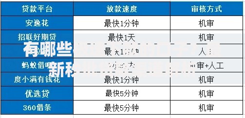 有哪些极速下款的口子？最新秒批贷款渠道解析