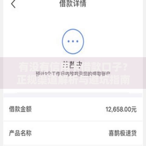 有没有信用卡借款口子？正规渠道解析与避坑指南