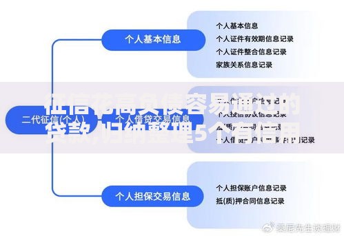 征信花高负债容易通过的贷款,归纳整理5个有信用卡就可以贷款的平台