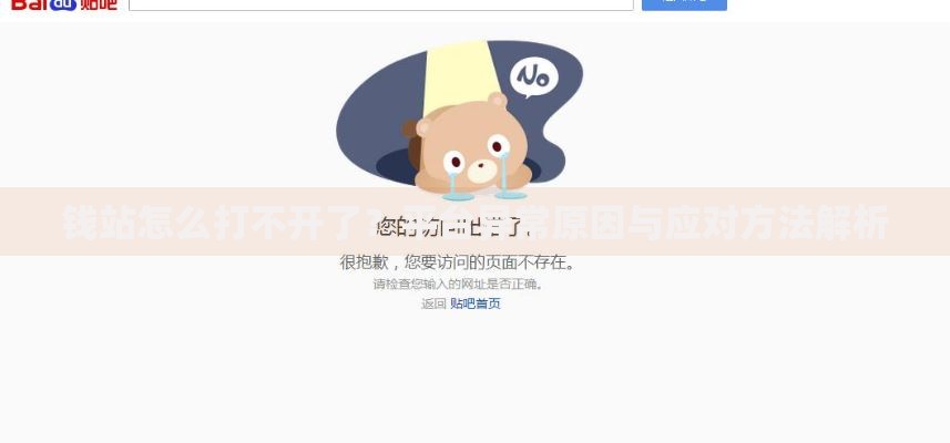 钱站怎么打不开了？平台异常原因与应对方法解析