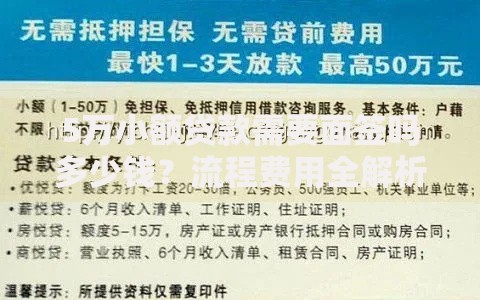 5万小额贷款需要面签吗多少钱？流程费用全解析