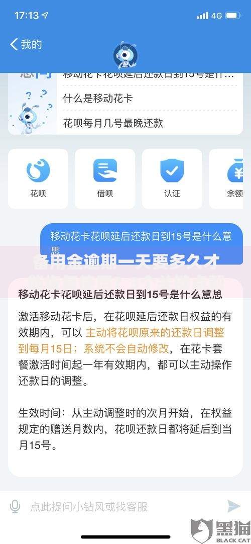 备用金逾期一天要多久才能恢复使用？3个关键点帮你搞清规则