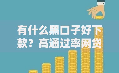 有什么黑口子好下款？高通过率网贷渠道解析