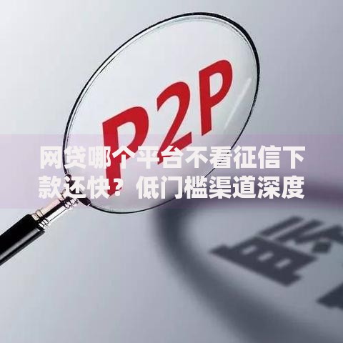 网贷哪个平台不看征信下款还快？低门槛渠道深度解析