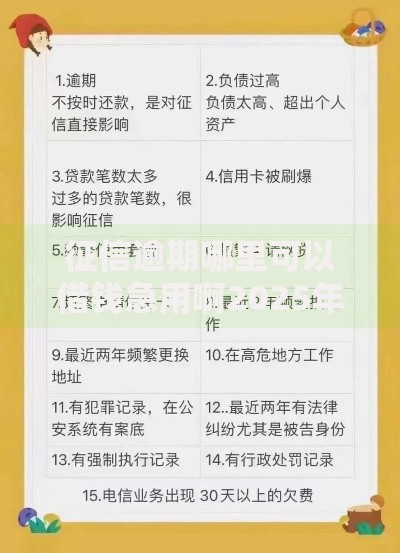 征信逾期哪里可以借钱急用啊2025年正规渠道解析
