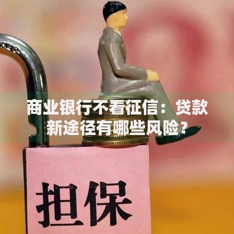 商业银行不看征信：贷款新途径有哪些风险？