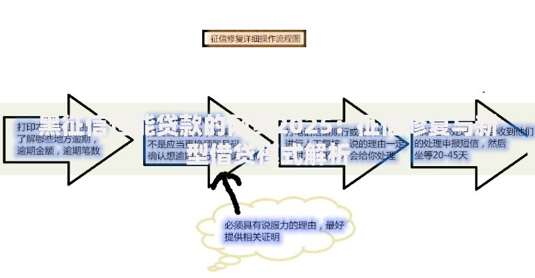 黑征信也能贷款的网贷2025：征信修复与新型借贷模式解析