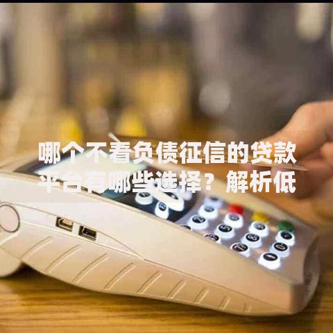哪个不看负债征信的贷款平台有哪些选择?解析低门槛借款渠道 哪个不看负债征信的贷款平台有哪些选择?解析低门槛借款渠道