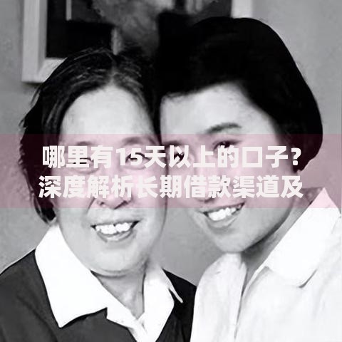 哪里有15天以上的口子？深度解析长期借款渠道及申请要点