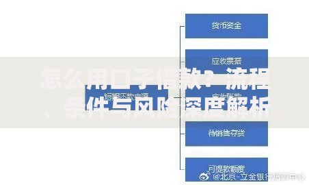 怎么用口子借款？流程、条件与风险深度解析