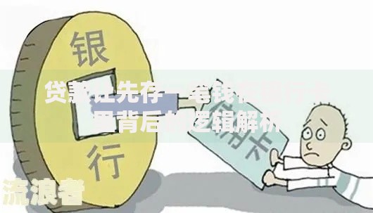 贷款让先存一笔钱在银行卡里背后的逻辑解析 贷款让先存一笔钱在银行卡里背后的逻辑解析