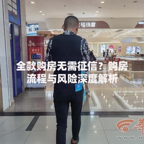 全款购房无需征信？购房流程与风险深度解析