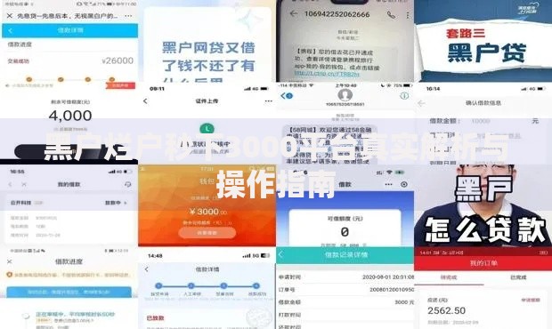 黑户烂户秒下3000平台真实解析与操作指南