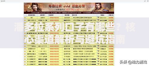 潘多拉系列口子有哪些？核心渠道解析与避坑指南