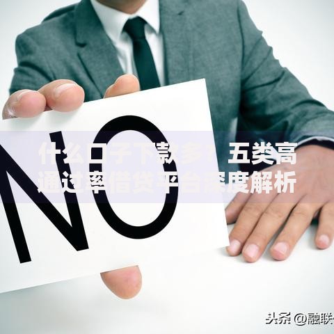 什么口子下款多？五类高通过率借贷平台深度解析