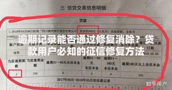 逾期记录能否通过修复消除？贷款用户必知的征信修复方法